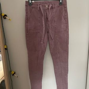Purple American Eagle Skinny Jeans